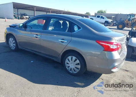 2017 Nissan Sentra Sv из США, поврежденный, VIN 3N1AB7AP3HL654446